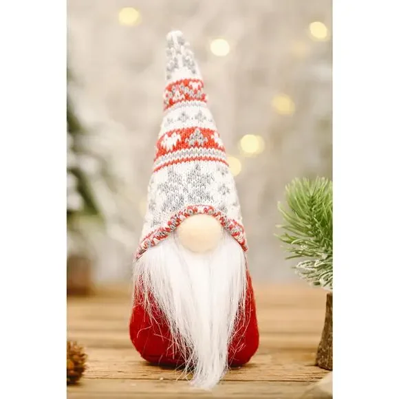 3-Pack Christmas Snowflake Hat Faceless Gnomes - Picture 6 of 6
